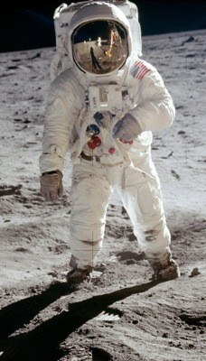Apollo 11 - Buzz Aldrin von Neil Armstrong fotografiert